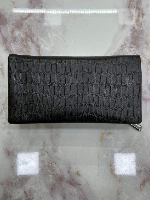 Pul kisəsi, qara, dəri, 21 sm — Bakı