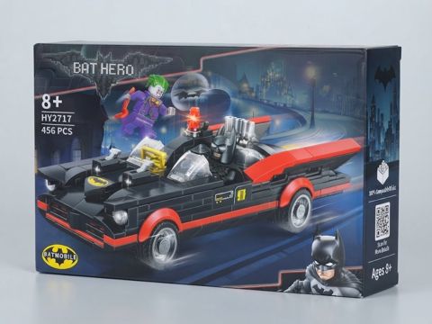 Konstruktor Bat Hero HY2721, 8+ yaş, 456 element — Bakı