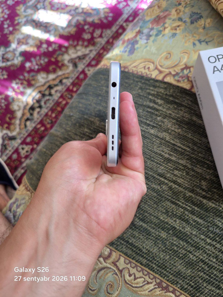 Oppo A40m Starlight White 256GB/8GB — Smartfonlar, Bakı (7)