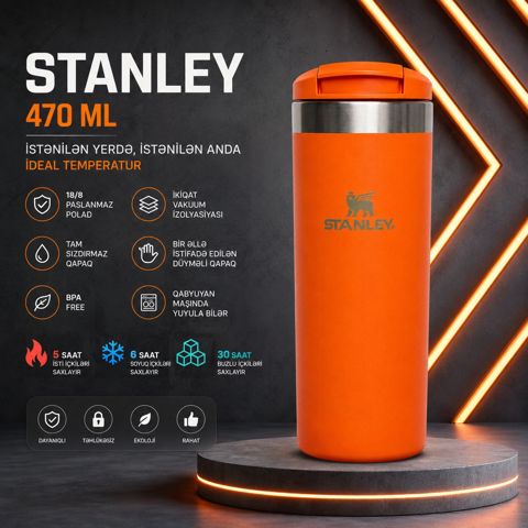 Stanley paslanmaz polad termos Mug — Bakı