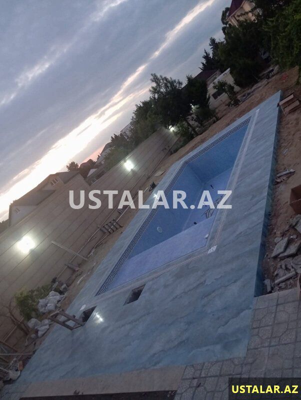 Kafel metlax ustasi — Plitə işləri, Bakı (8)