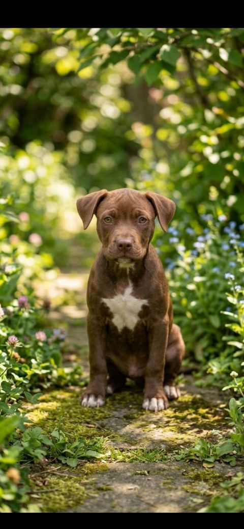 Pitbul, 5 ay, Erkək, Ünvandan götürmə — Bakı