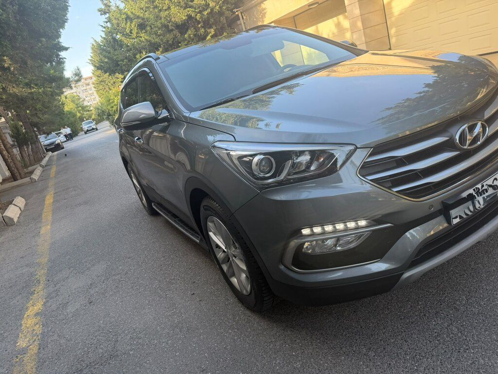 Hyundai Santa Fe, 2.0 L, 2017 il, 148 000 km — Avtomobillər, Bakı (7)