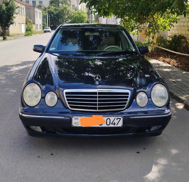 Mercedes E 270, 2.7 L, 2001 il, 430 000 km — Avtomobillər, Quba (3)