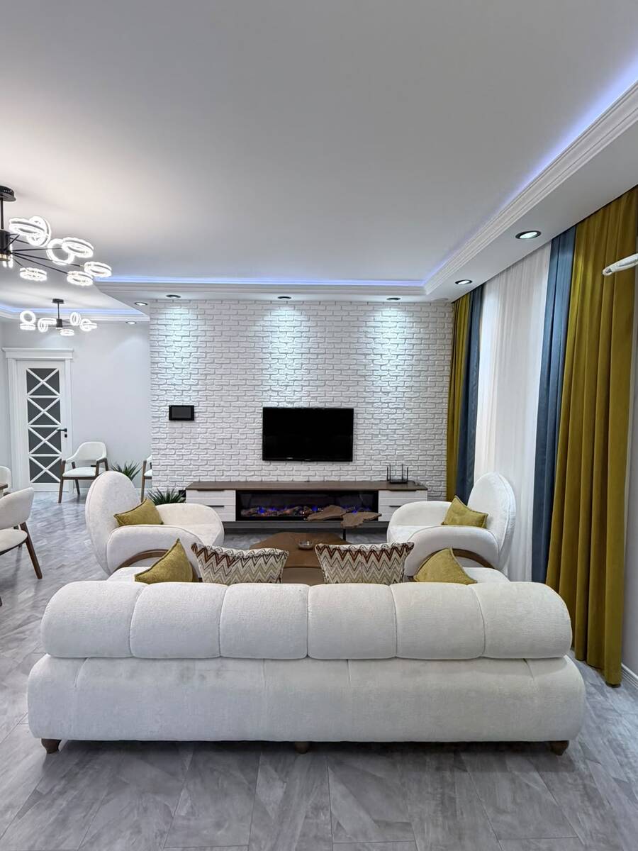İcarəyə verilir 3 otaqlı yeni tikili 145 m² — Mənzil, Bakı (7)