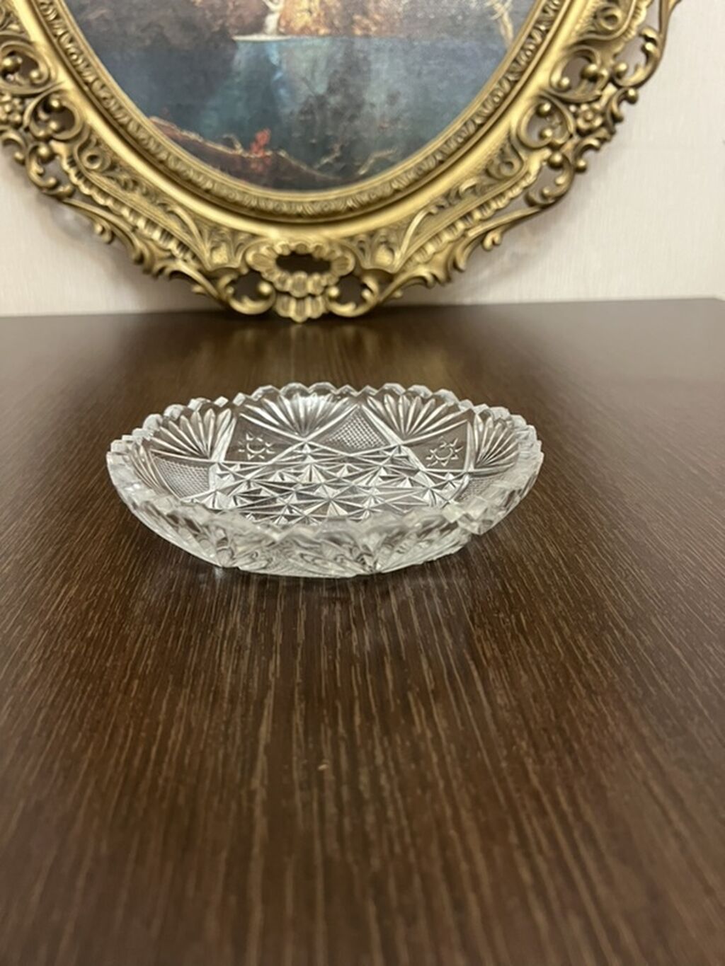Xrustal kiçik ölçülü şirniyyat qabı — Süfrə qabı, Bakı (4)