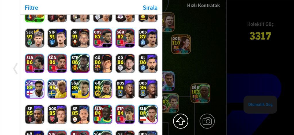 Məhsul: eFootball mobil oyunu üçün güclü klub hesabı – hazır komanda — Digər, Bakı (5)