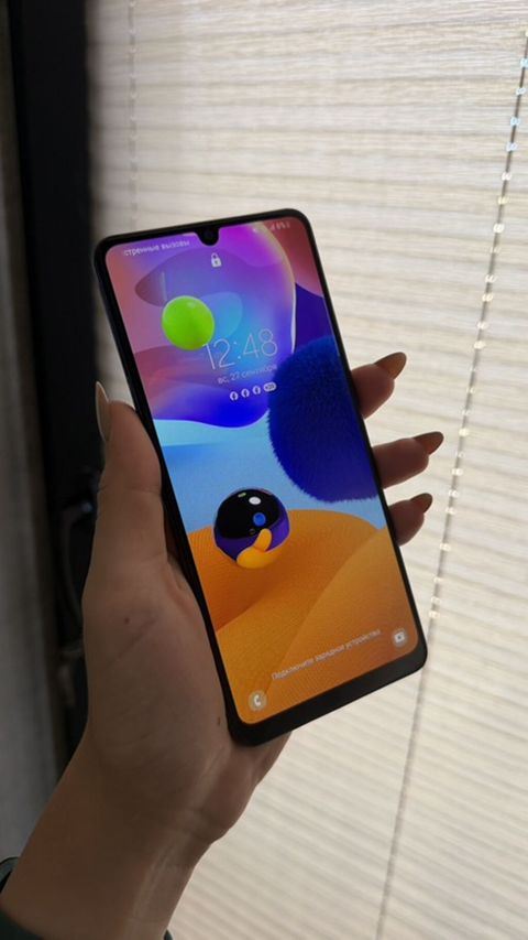 Samsung Galaxy A31, rəng - Mavi, İki sim kartlı — Bakı