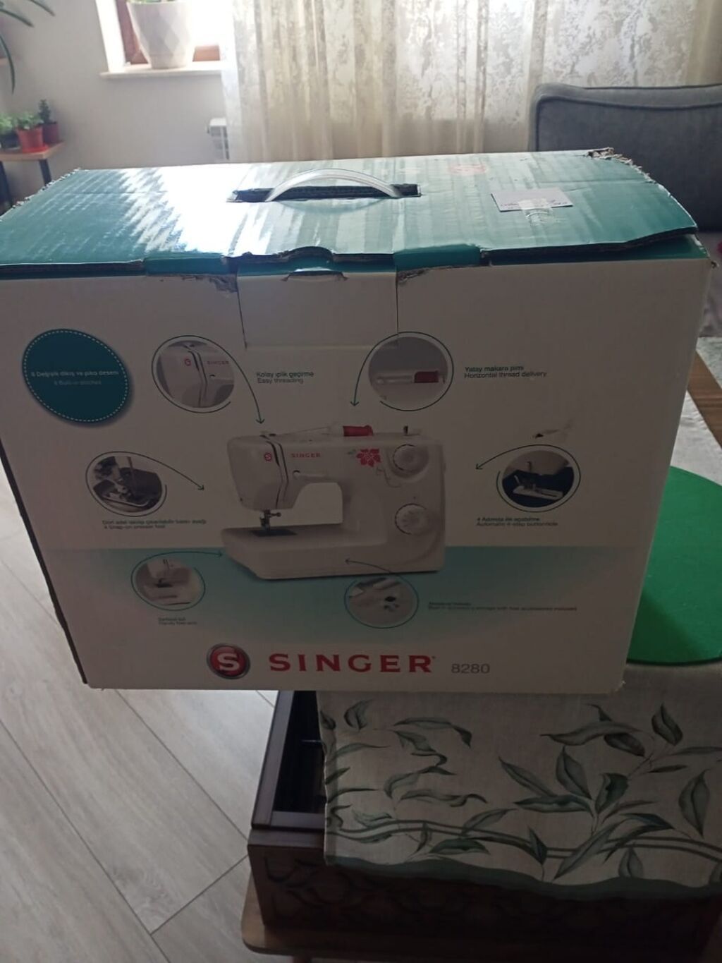 Tikiş maşını İşlənmiş,Elektromexaniki, Ünvandan götürmə — Tikiş və işəmə maşınları, Bakı (3)