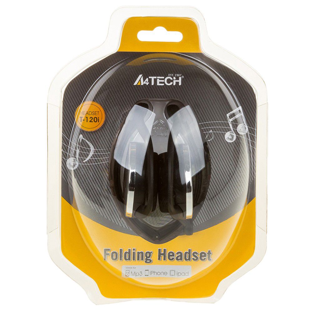 Mikrofonlu Stereo Qulaqcıq A4tech T-120-1 — Mallar, Bakı (3)