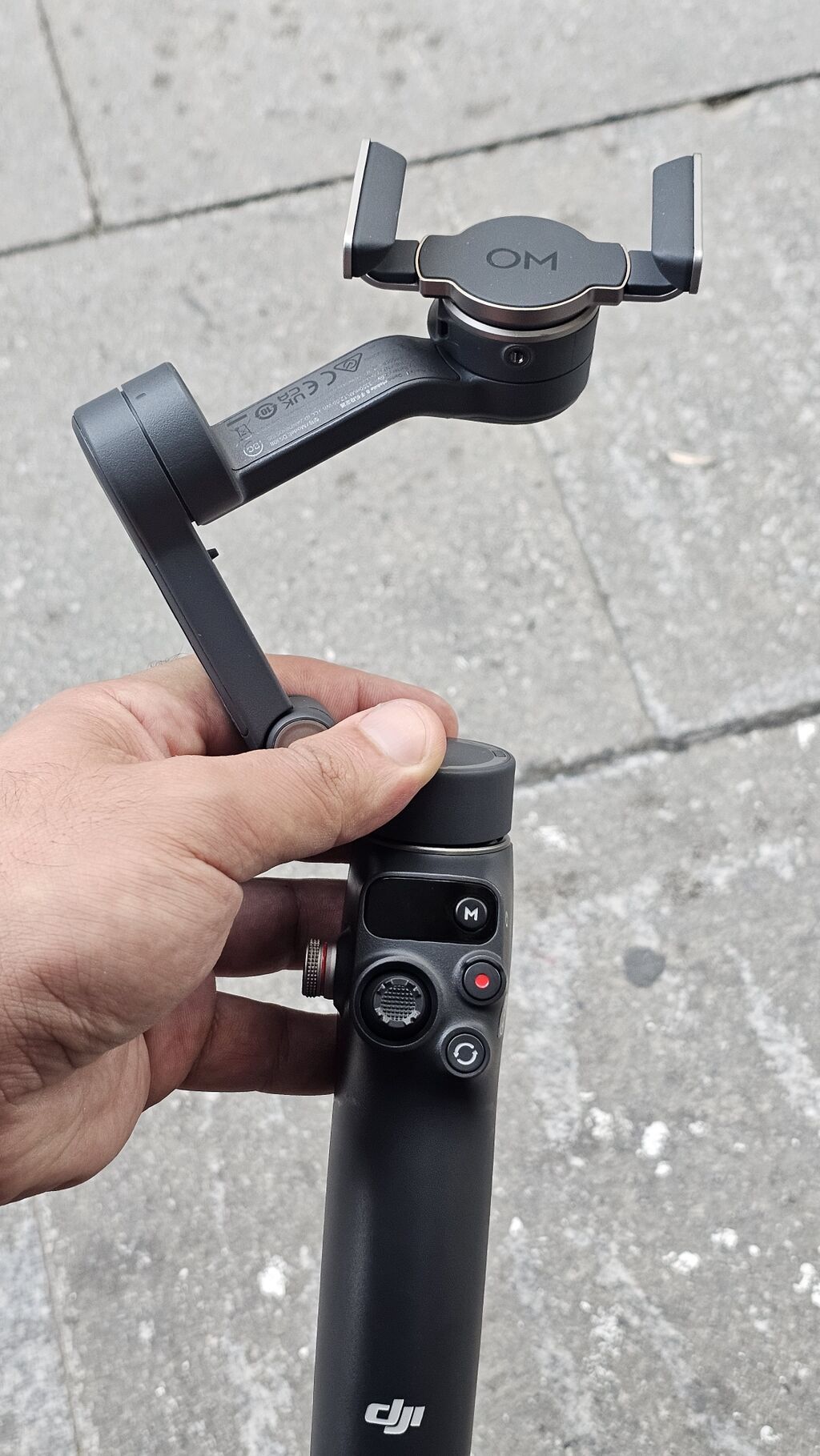 DJI OM (Osmo Mobile) smartfon stabilizatoru - 3 oxlu əl gimbalı — Tripod, steadicam, video işıq, Bakı (5)