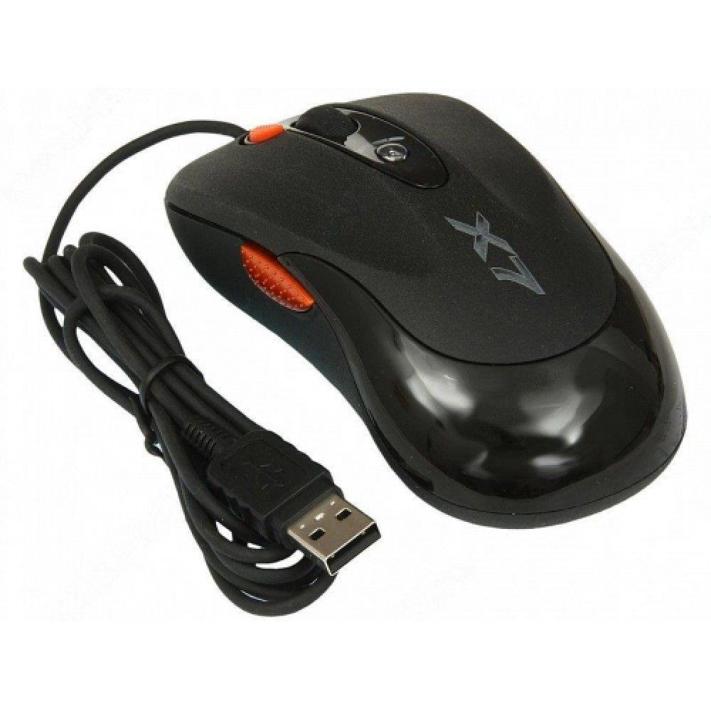 X-705K 3-Fire Extra High Speed Oscar Editor Optical Mouse USB (Black) — Mallar, Bakı (2)