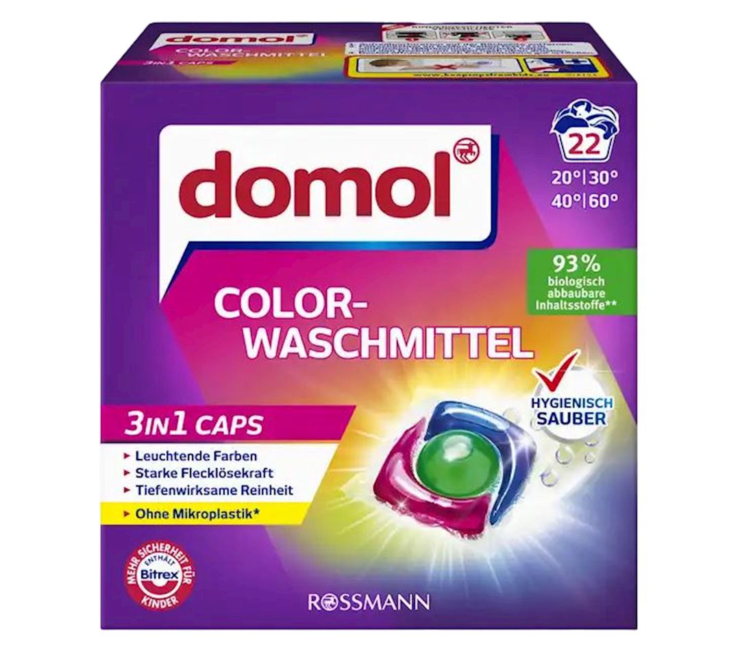 Yuma üçün kapsullar Domol Caps 3-ü 1-də rəngli paltarlar üçün, 22 əd — Mallar, Bakı