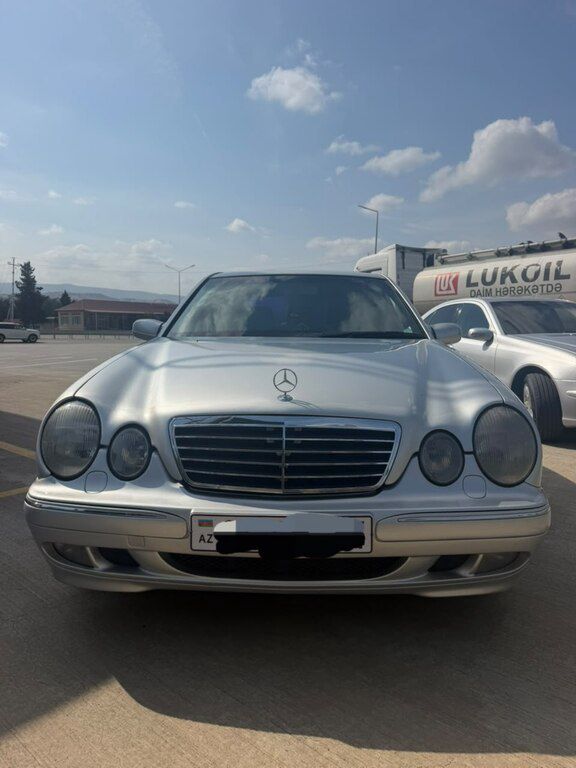 Mercedes E 200, 2.0 L, 2001 il, 365 000 km — Avtomobillər, Şəmkir (4)