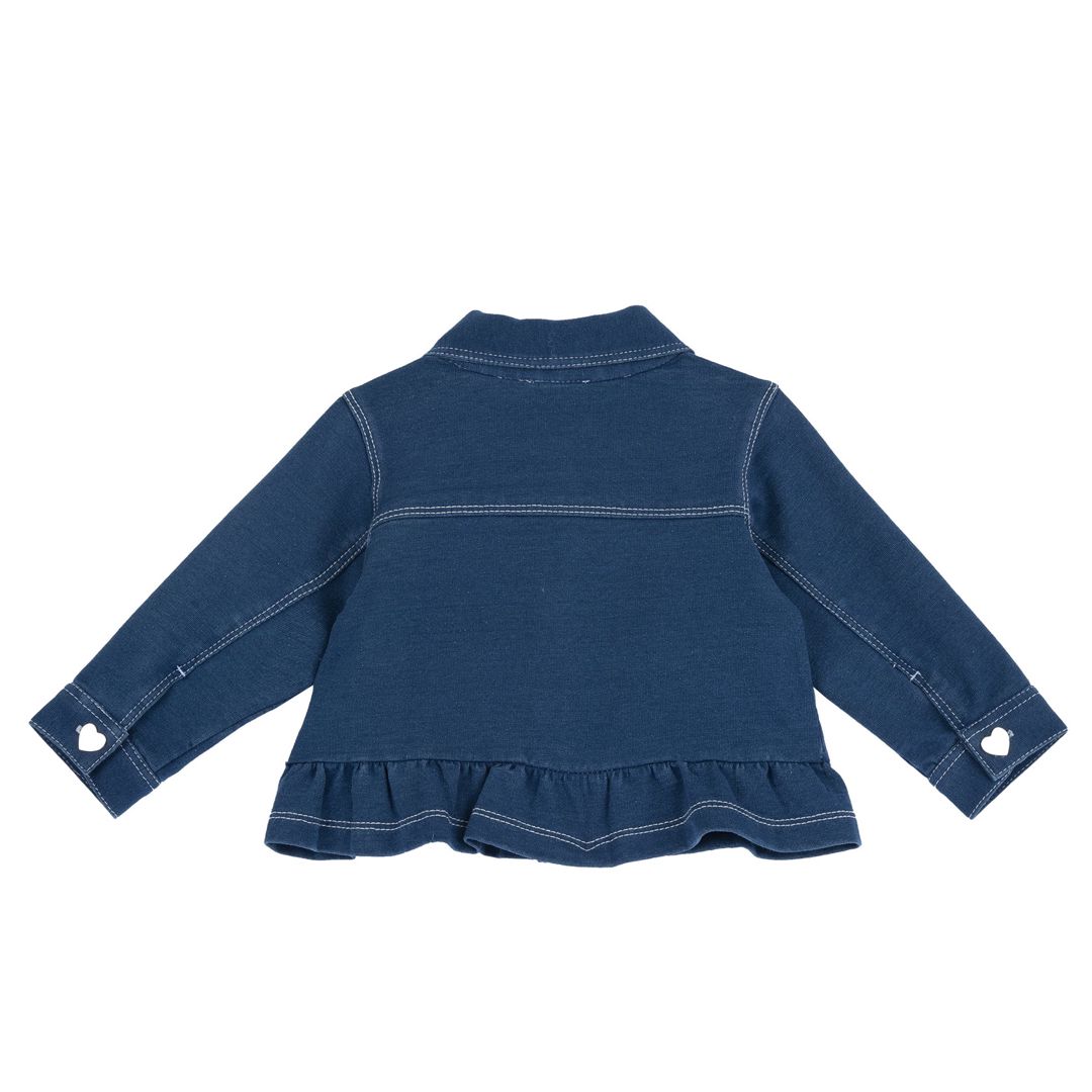 Qızlar üçün yüngül gödəkçə Chicco 9087886000000-85, mavi, pambıq/polyester/elastan, ölçü 3 ay - 8051700404157 — Mallar, Bakı (2)