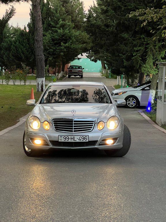 Mercedes E 220, 2.2 L, 2008 il, 360 000 km 99-HL-496 — Avtomobillər, Bakı (2)
