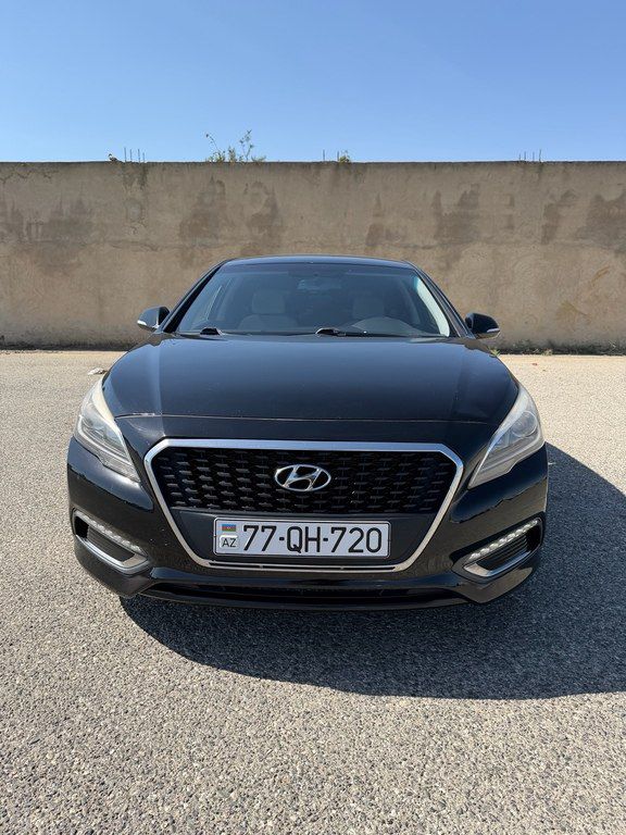 Hyundai Sonata, 2.0 L, 1.4 kWh, 2016 il, 292 001 km 77-QH-720 — Avtomobillər, Bakı (3)
