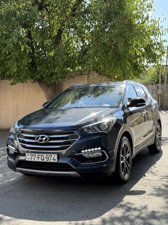 Hyundai Santa Fe, 2.0 L, 2015 il, 168 000 km 77-FQ-974 — Avtomobillər, Bakı (2)