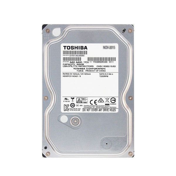 Toshiba 500 GB 7200rpm HDD DT01ACA050 — Mallar, Bakı