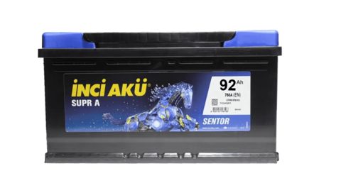 İnci akü 92 Ah SuprA r+ — Bakı