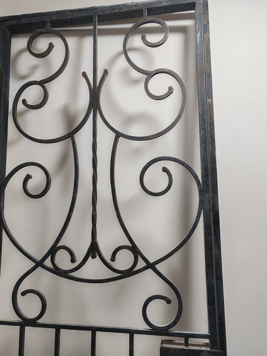 Dəmir barmaqlıqlı qapı — Təmir və inşaat, Bakı (5)