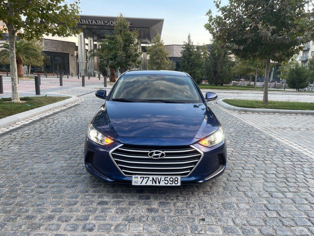 Hyundai Elantra, 2.0 L, 2017 il, 92 000 km 77-NV-598 — Avtomobillər, Bakı (2)