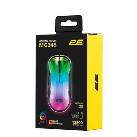2E MG345 RGB USB Transparent Gaming Mouse 2E-MG345TR — Bakı