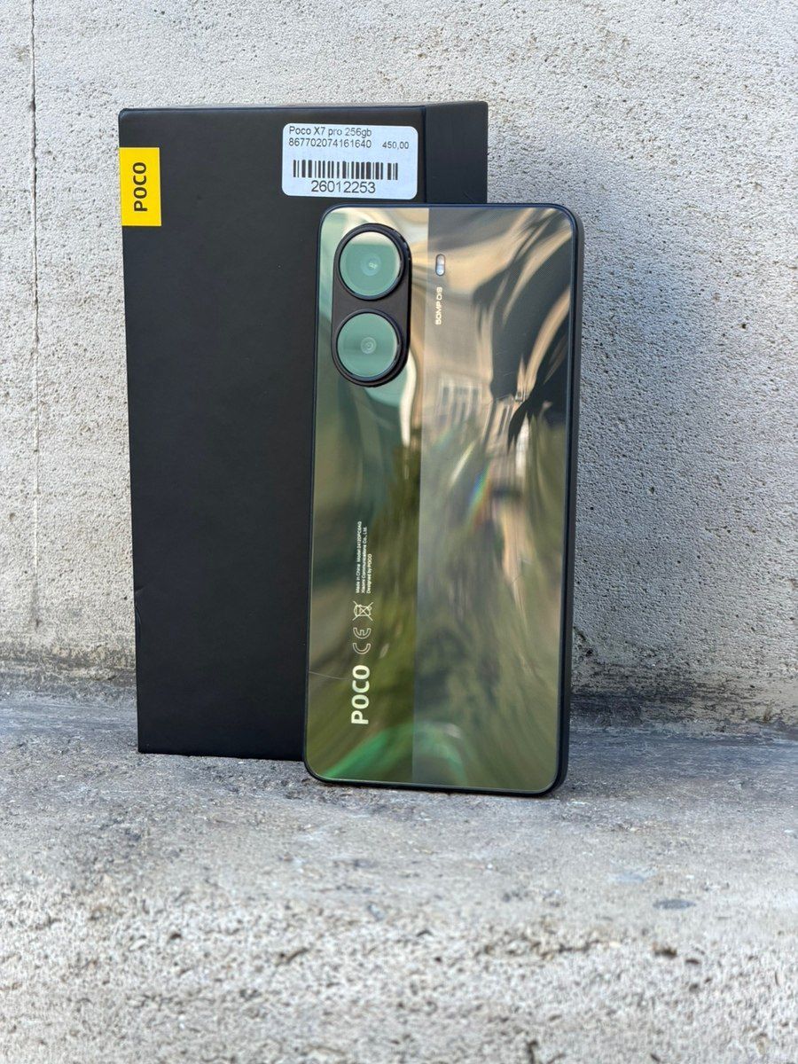 Xiaomi Poco X7 Pro Black 256GB/8GB — Smartfonlar, Bakı (6)