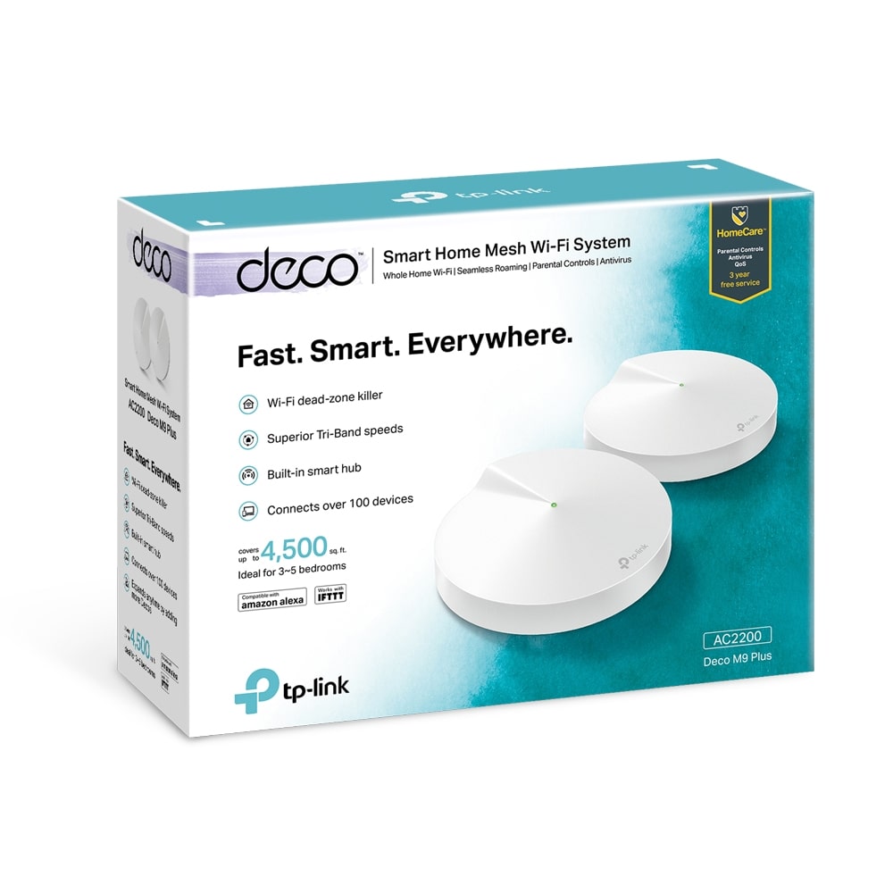 Ev üçün Mesh Wi-Fi Sistem TP-Link Deco M9 Plus — Mallar, Bakı (5)