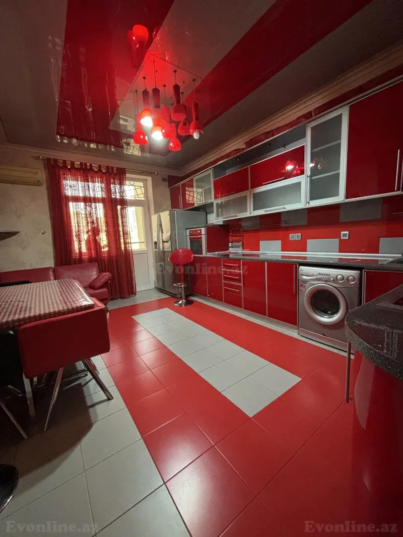 Kirayə verilir 4 otaqlı Mənzil Yeni tikili 150 m² Bakı, Xətai r — Mənzil, Bakı (7)