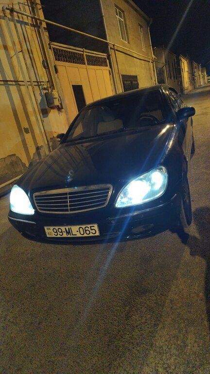 Mercedes S 400, 4.0 L, 2001 il, 410 067 km 99-ML-065 — Avtomobillər, Sumqayıt (2)