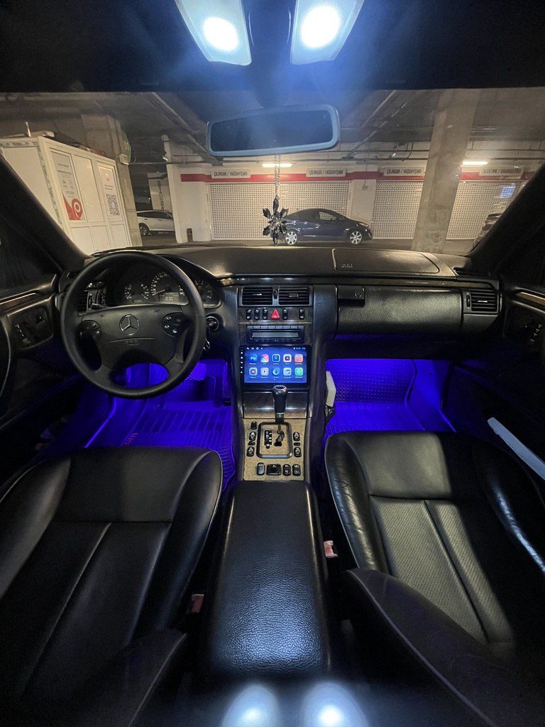 Mercedes E 320, 3.2 L, 1999 il, 420 000 km — Avtomobillər, Bakı (8)