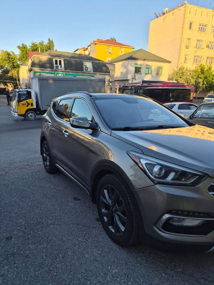 Hyundai Santa Fe, 2017 il — Avtomobillər, Bakı (2)