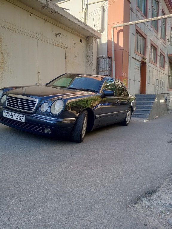 Mercedes E 200, 2.0 L, 1998 il, 456 900 km 77-BT-447 — Avtomobillər, Salyan (3)