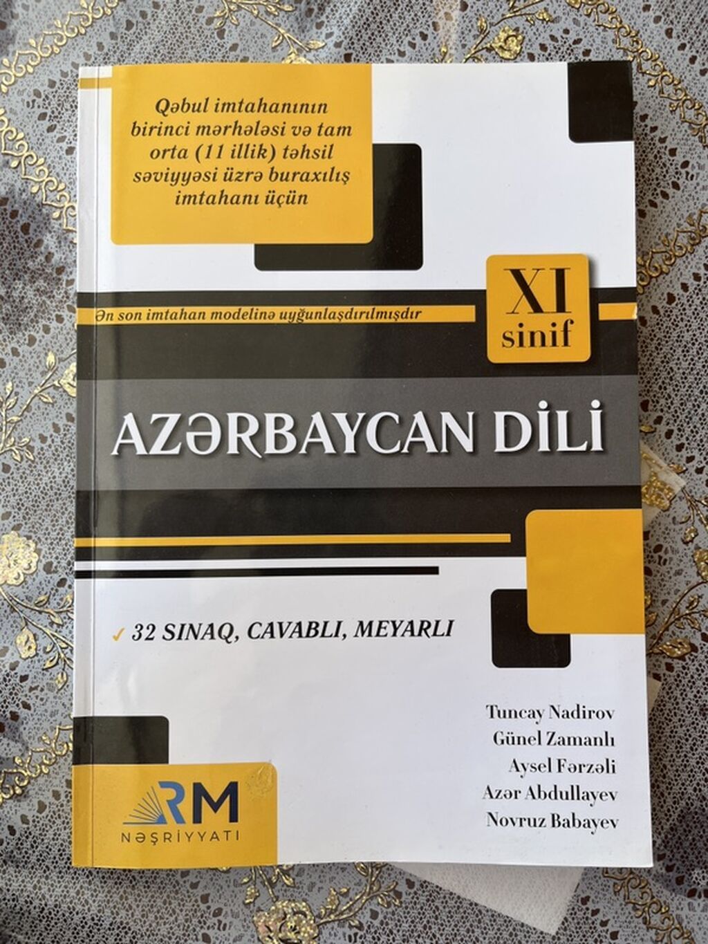 Məhsul: “Azərbaycan Dili – XI sinif” (RM Nəşriyyatı) Təsvir: - Qəbul — Kitablar, Digah
