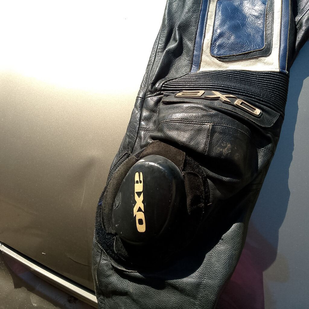 Moto şalvar – AXO dəri yarış/protective model ölçü 2XL ünvan Razin — Motosiklet geyimi, Bakı (2)