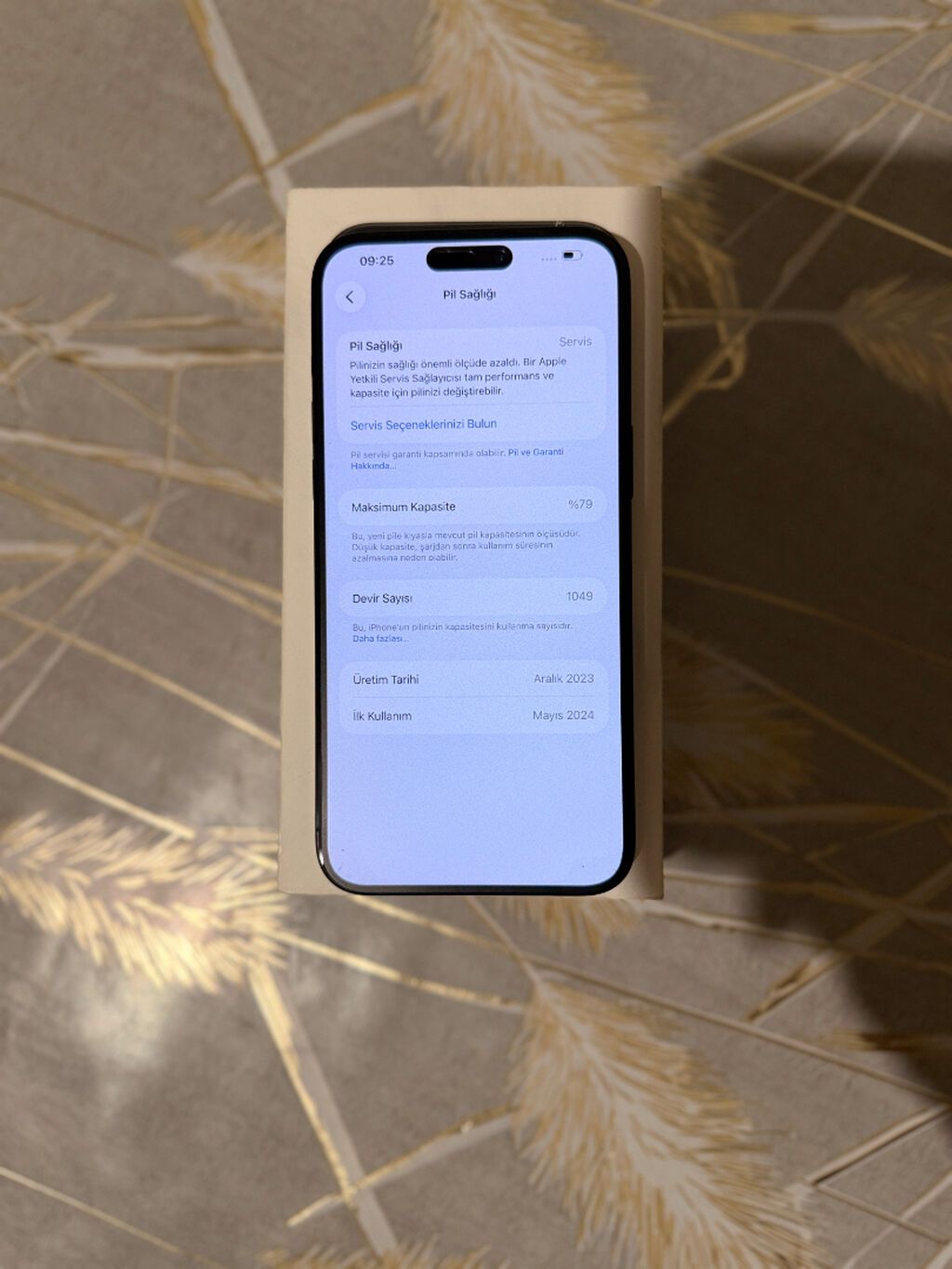 IPhone 15 Pro Max, 256 GB, Black Titanium, Simsiz şarj, Face ID — Apple iPhone, Bakı (8)