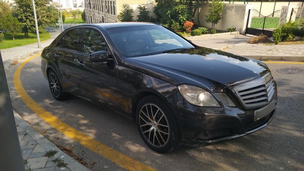 Mercedes-Benz E-Class: 2.2 l 2009 il Sedan — Avtomobillər, Bakı (4)