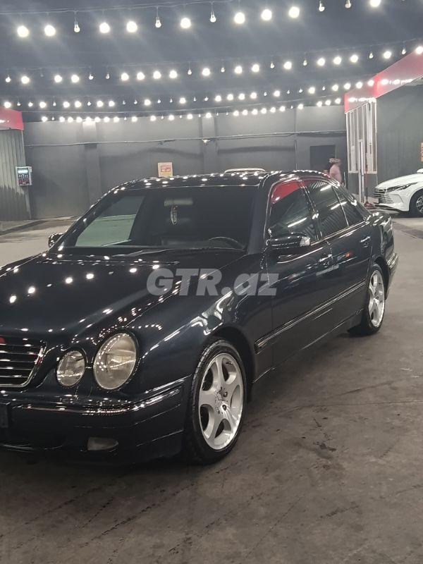 Mercedes E 240 2.4 L, 2000, 390 000 km — Avtomobillər, Şəmkir (8)