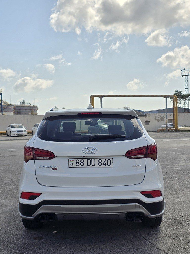 Hyundai Santa Fe, 2.0 L, 2017 il, 166 000 km 88-DU-840 — Avtomobillər, Bakı (8)