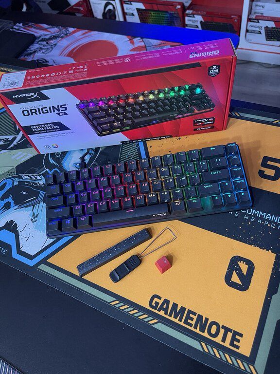 HyperX Alloy Origins 65 (4P5D6AX) Gaming Keyboard — Periferik cihazlar, Bakı (3)