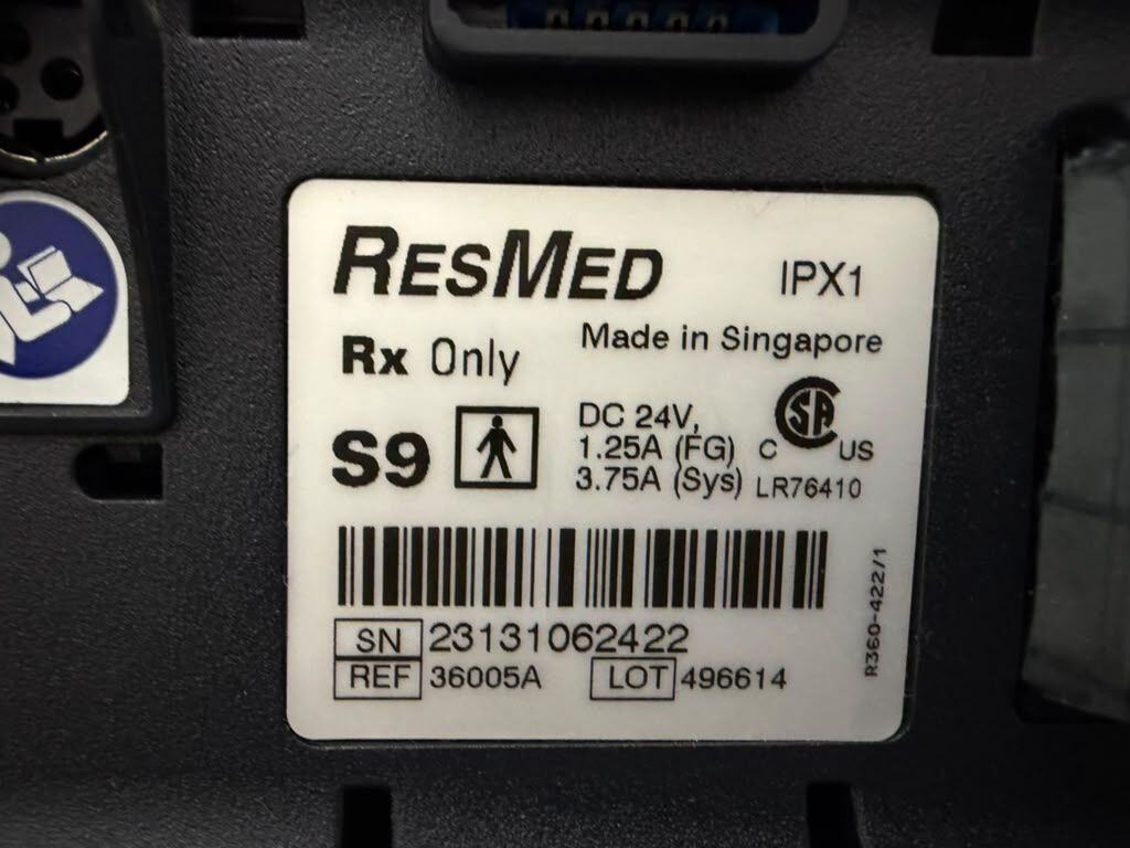 Resmed S9 Cpap cıhazı satılır, daxilində nəmləndirici də var — Tibbi avadanlıqlar, Bakı (8)