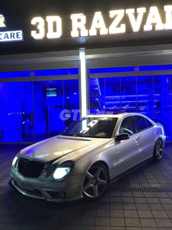 Mercedes E 320 3.2 L, 2002, 348 665 km 90-MB-975 — Avtomobillər, Gəncə (6)