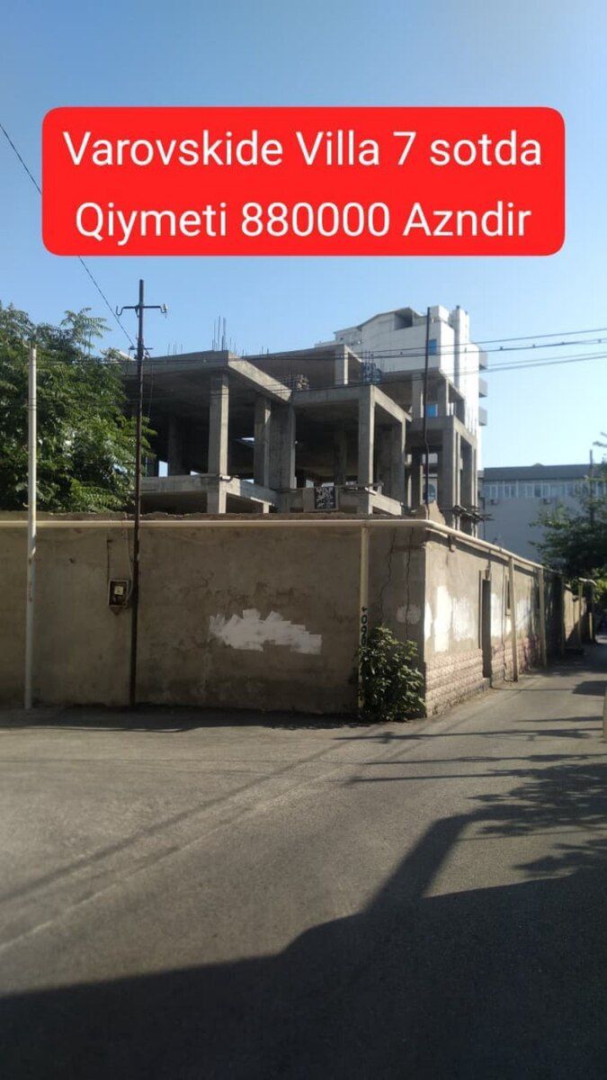 Villa, Faiq Rüstəmov küç. ev 20 — Ev, villa, Bakı