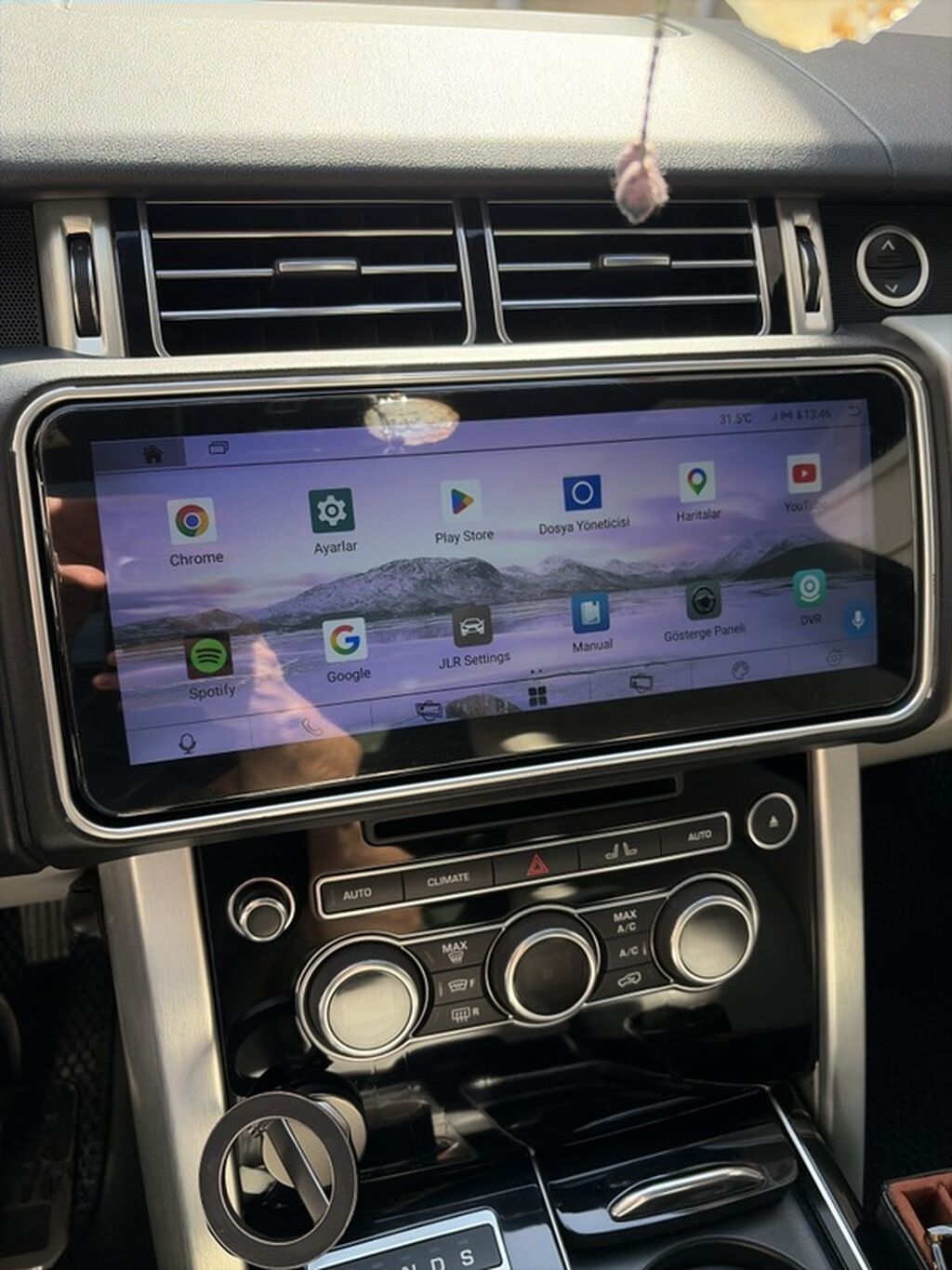 Məhsul: Range Rover üçün Android əsaslı multimedia/infotainment — Avtomobil televizorları və monitorları, Mehdiabad (2)