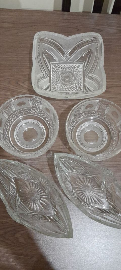 Büllur meyvə qabları — Bakı