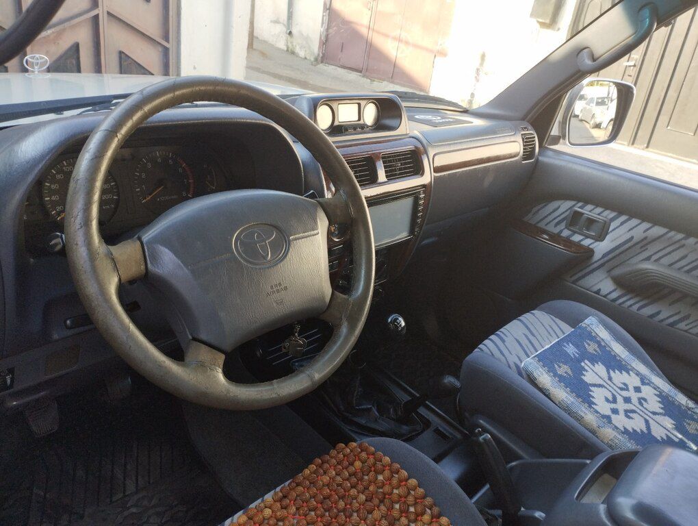 Toyota Land Cruiser Prado, 2.7 L, 1997 il, 326 800 km 50-CR-898 — Avtomobillər, Bakı (5)