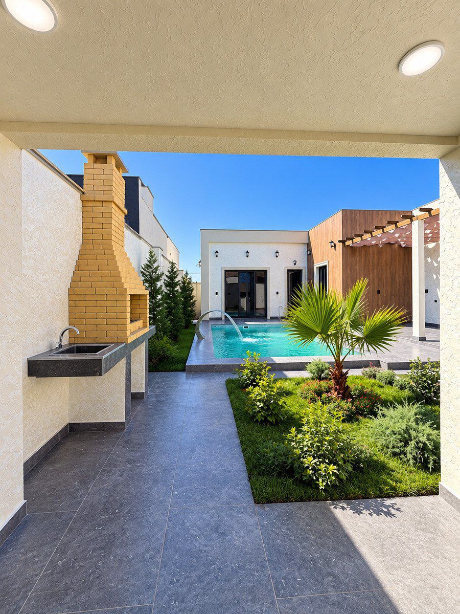 Satılır 4 otaqlı həyət evi/bağ evi 160 m² — Ev, villa, Bakı (7)