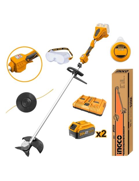 Trimmer Ingco CSTLI200285, Li-Ion, 40 V, 255 mm — Bakı