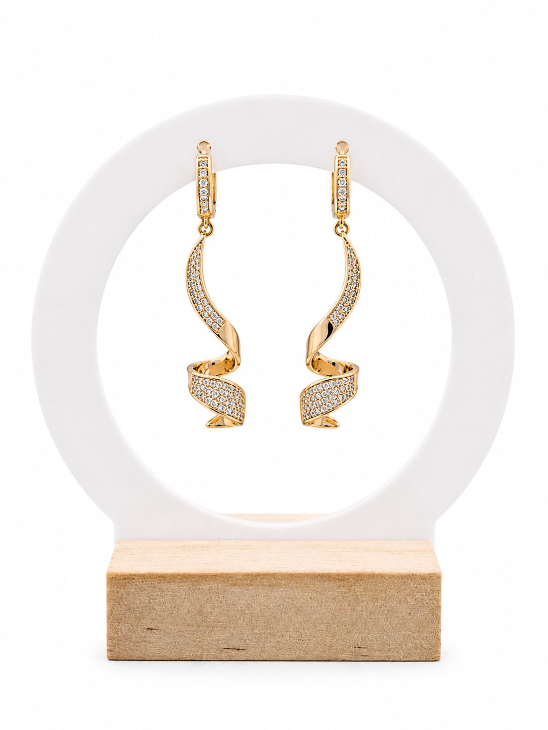 Sırğa Xuping, Rose Gold, 14K rodium örtüklü mis — Mallar, Bakı
